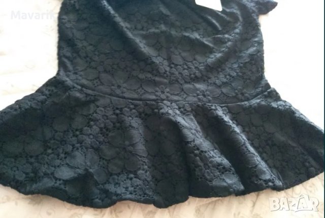 Дамска дантелена блуза, снимка 2 - Корсети, бюстиета, топове - 37841903