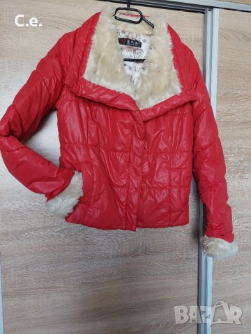 Кожено яке, снимка 2 - Якета - 23771087