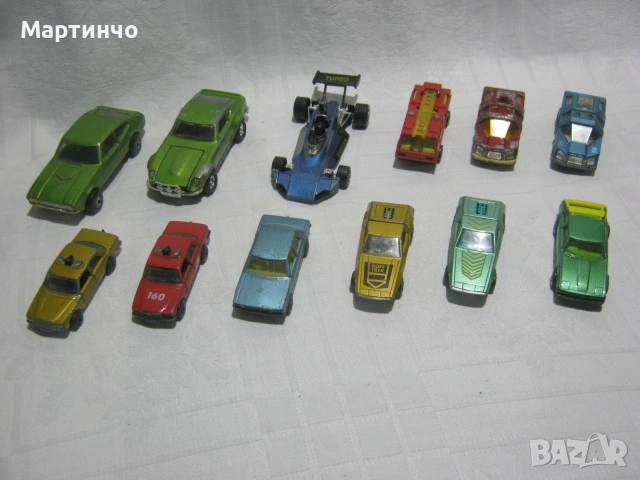 Колекция 12 стари Български модела колички Мачбокс Matchbox