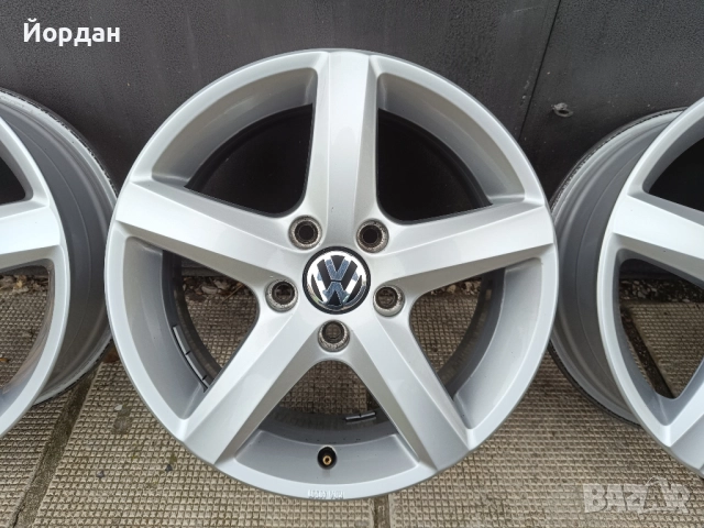 ОРИГИНАЛНИ джанти 16 ' цола 5х112 57,1 VW GOLF TOURAN / ФОЛКСВАГЕН, снимка 9 - Гуми и джанти - 52380194