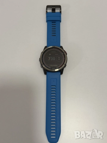 Garmin Quatix 7x Solar Sapphire Titanium 51mm , снимка 3 - Смарт часовници - 56447032