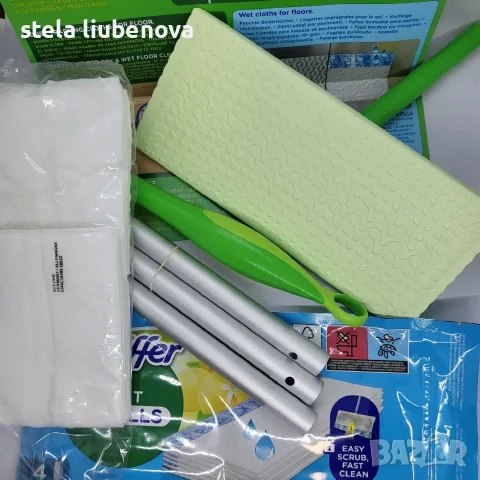 НОВИ Оригинални комплекти и кърпи за под Swiffer Sweeper по избор, снимка 4 - Мопове, кофи, четки и метли - 55952825