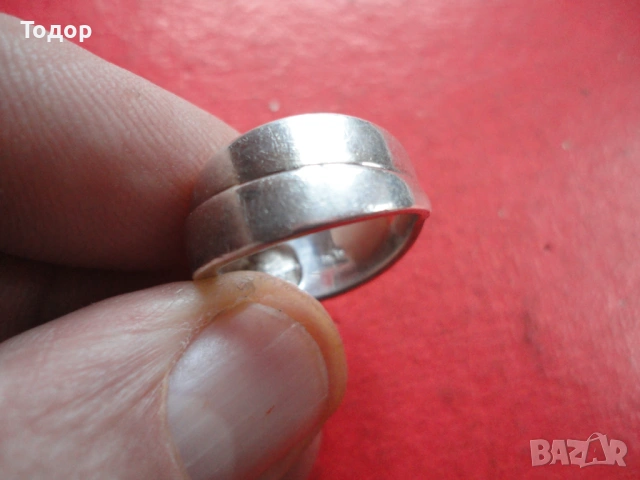 Страхотен сребърен пръстен 5 , снимка 2 - Пръстени - 54080096