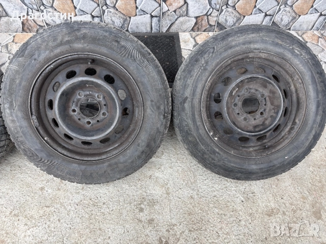 Алуминиеви джанти със зимни гуми, снимка 2 - Гуми и джанти - 52720354