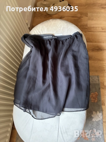 Дамска пола Calvin Klein Jeans-черна нова с етикет , снимка 2 - Комплекти - 55899909