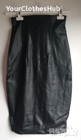 Крем от рози XS size Дамска кожена пола