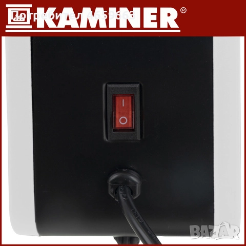 Енергоспестяващ електрически конвектор Ziflo Kaminer с WiFi управление и дистанционно, 2300W Бял, снимка 7 - Отоплителни печки - 52525657