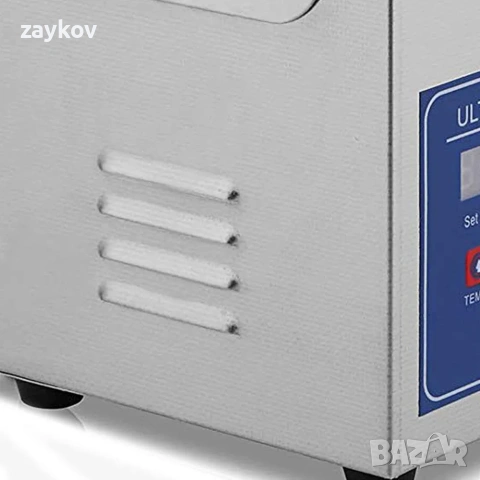 Ултразвукова почистваща машина от неръждаема стомана с цифров нагревател, таймер, снимка 6 - Други инструменти - 54151978