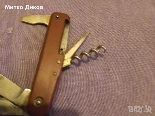 PRADEL марково ножче пет части на френската армия  без луфт, снимка 6 - Ножове - 49799928