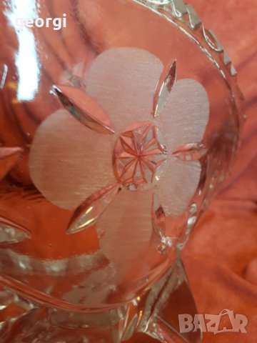 Кристална фруктиера   4/1, снимка 4 - Аксесоари за кухня - 31603434