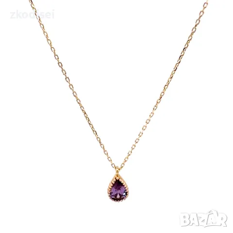 Златно колие 1,39гр. 42см. 14кр. проба:585 модел:28114-1, снимка 1