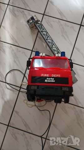 Стара пожарна кола, играчка. , снимка 3 - Коли, камиони, мотори, писти - 42596495