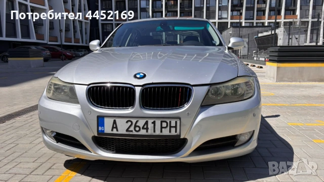 BMW 318d 143 к.с. | 2009 | Реални км | Поддържана | Бургас, снимка 4 - Автомобили и джипове - 54334615