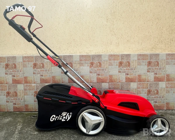 Grizzly ARM 4038 Li-ion SET - Мощна акумулаторна косачка 40V 38см, снимка 3 - Градинска техника - 50699086
