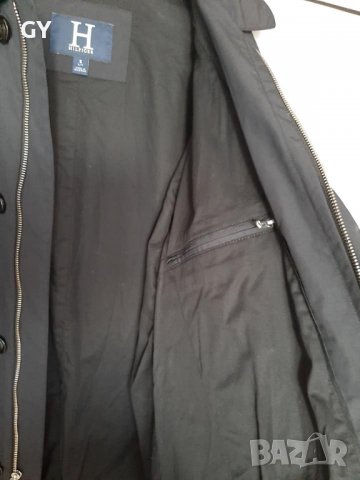 мъжка връхна дреха HILFIGER,преходно палто тренчкот S/M , снимка 5 - Палта - 38099811