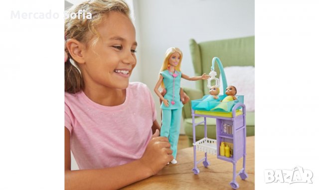Кукла BARBIE Педиатър, снимка 2 - Кукли - 31663472