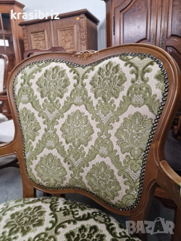 Масивни Барокови Кресла-2 бр.-внос от Германия!ОБЯВЕНАТА ЦЕНА Е ЗА БРОЙ!, снимка 5 - Столове - 53900207
