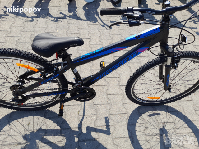 PASSATI Велосипед 26" MARTYN алумин черен със син стикер, снимка 8 - Велосипеди - 44587440