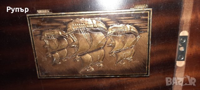 стара метална кутия, снимка 3 - Антикварни и старинни предмети - 42197875