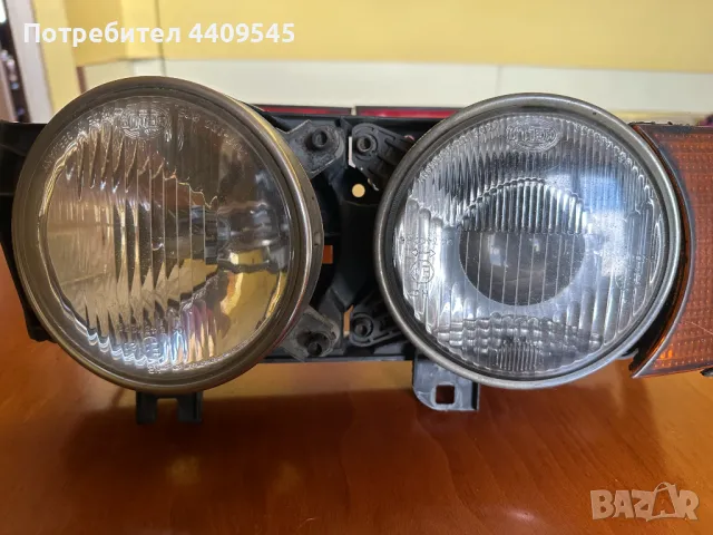 Оригинални BMW E34 Фарове HELLA, снимка 2 - Части - 50073376