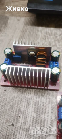 400W 15A DC-DC Boost Converter Step-Up Module, Constant Current LED Driver, 8.5-50V to 10-60V Voltag, снимка 3 - Друга електроника - 50986421