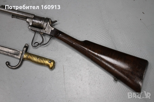 Револверна пушка , комплект с щик. Пушка , Револвер ., снимка 16 - Антикварни и старинни предмети - 52548123