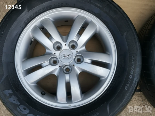 16’’5x114,3 originalni za hyundai 16”5х114,3 оригинални за хюндай-№58, снимка 7 - Гуми и джанти - 51232795
