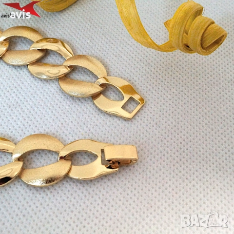 Гривна с 14К златно покритие 234829, снимка 2 - Гривни - 52826043