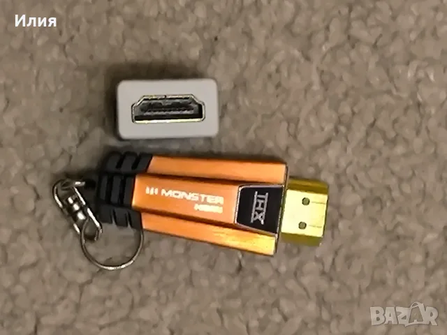 рекламен/сувенирен ключодържател HDMI конекторот Monster Cable, снимка 3 - Кабели и адаптери - 55982677