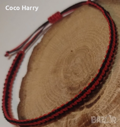 Минималистични гривни макраме,ръчно изработени, снимка 4 - Гривни - 52959205