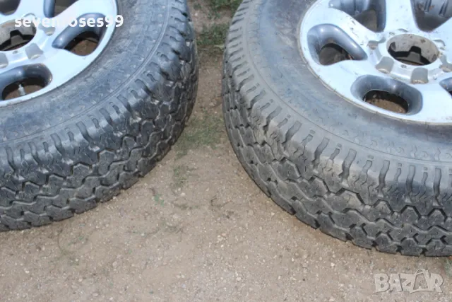 Алуминиеви Джанти с гуми за опел фронтера Б 6Х139 16 Opel Frontera B  4 броя джипови гуми на 5600 км, снимка 7 - Части - 47501285