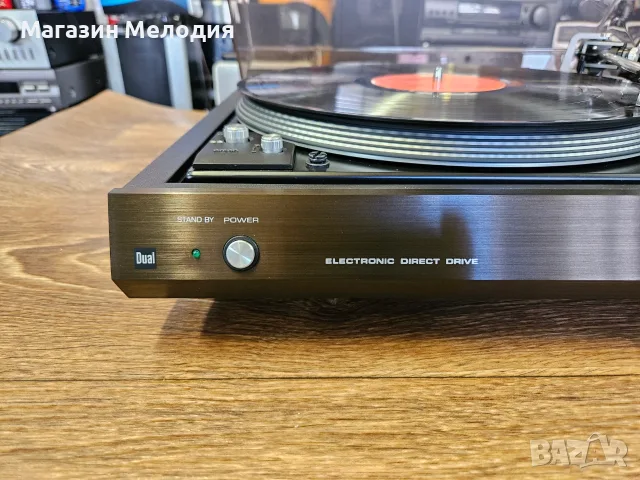 Грамофон Dual CS 650 RC Electronic Direct Drive – Перфектен Пълен Автомат, Made in W. Germany, снимка 4 - Грамофони - 55940039