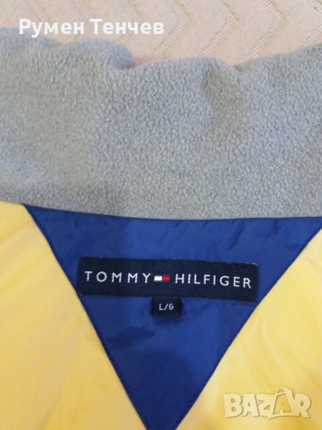 Зимен   пухен  елек  Tommy   Hilfiger.    Почти нов .  Перфектно състояние.  Размер  XL . , снимка 4 - Якета - 39107038