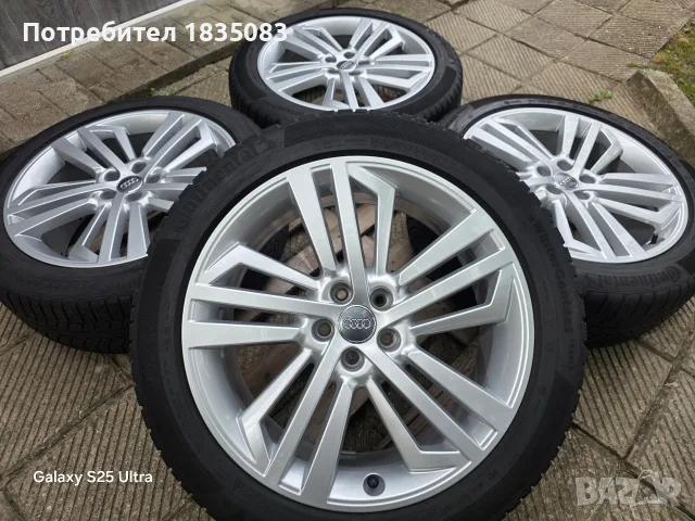 Лети джанти 20ки 5х112 Audi + зимни гуми 255/45/20 Continental