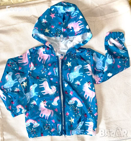 Пролетно яке за момиче тип ветровка, 2 шарки., снимка 7 - Детски якета и елеци - 53910071