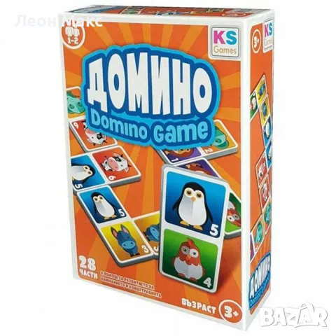 Домино образователна настолна игра 3+