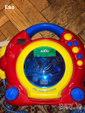 Преносим детски CD плейър, снимка 4 - MP3 и MP4 плеъри - 42853094