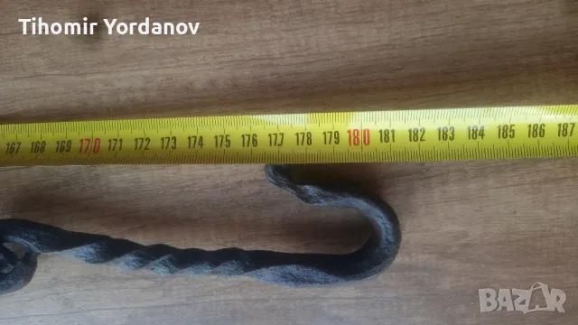 Верига за огнище., снимка 3 - Антикварни и старинни предмети - 50132532