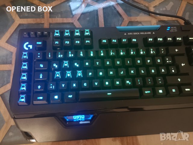 Механична геймърска клавиатура Logitech G910, 50+ броя налични, снимка 3 - Клавиатури и мишки - 40875406