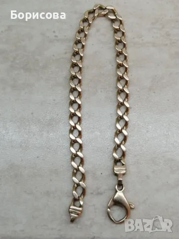 Златна гривна 14 К , снимка 1