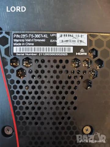 Видеокарта RTX 3060Ti 8GB EVGA XC Gaming, снимка 3 - Видеокарти - 55854632