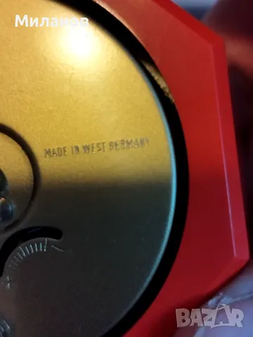 Стар механичен будилник, настолен часовник, снимка 6 - Антикварни и старинни предмети - 50100240