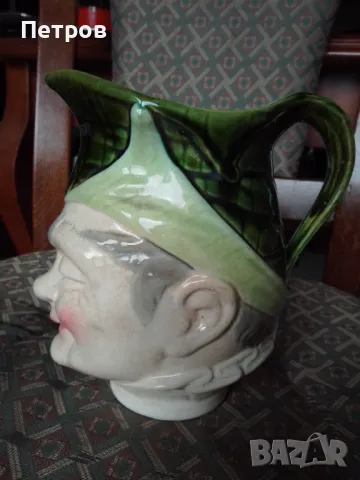 кана керамика френска17 см, снимка 7 - Антикварни и старинни предмети - 47483769