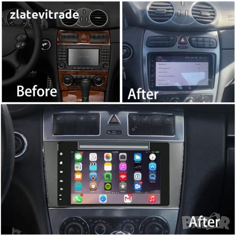 MERCEDES BENZ,W209,W203,Viano,W639,Vito Навигация Андроид БЕЗ DVD,9162, снимка 6 - Аксесоари и консумативи - 31800251