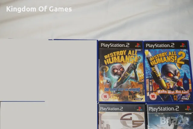 Игри за PS2 Time Splitters/Destroy All Humans 1 2/Lemmings/Water Horse/Guitar Hero 3 Legends of Rock, снимка 3 - Игри за PlayStation - 54081237