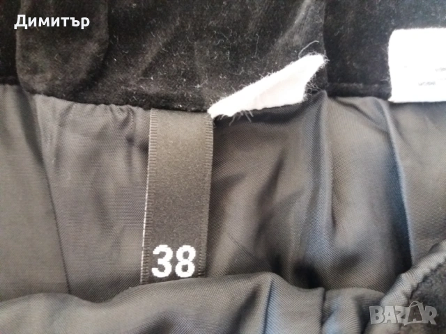 Пола от кадифе и дантела H&M, снимка 8 - Поли - 54246817