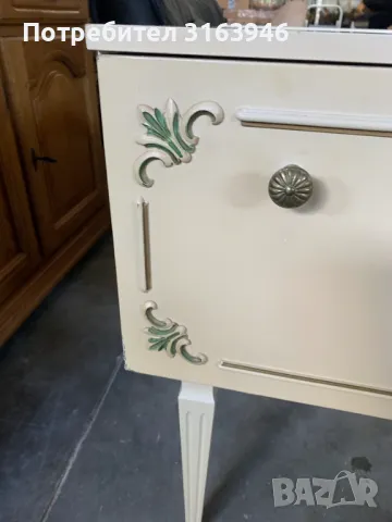 Винтидж тоалетка във френски стил, снимка 4 - Шкафове - 49128004