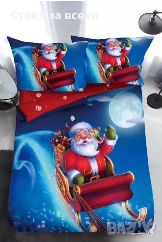 Коледни спални комплекти , снимка 2 - Спално бельо - 52541166