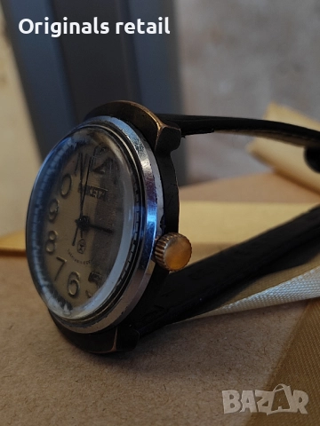 Винтидж Raketa от СССР – работещ механичен часовник, снимка 7 - Мъжки - 51545048