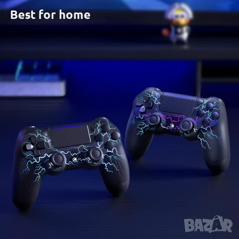 Безжичен контролер ECHTPower за PS-4, снимка 5 - Друга електроника - 49166448